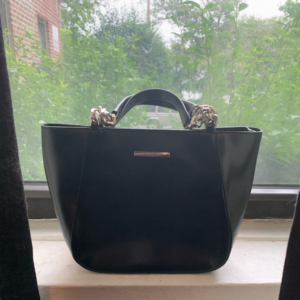 Furla black handbag